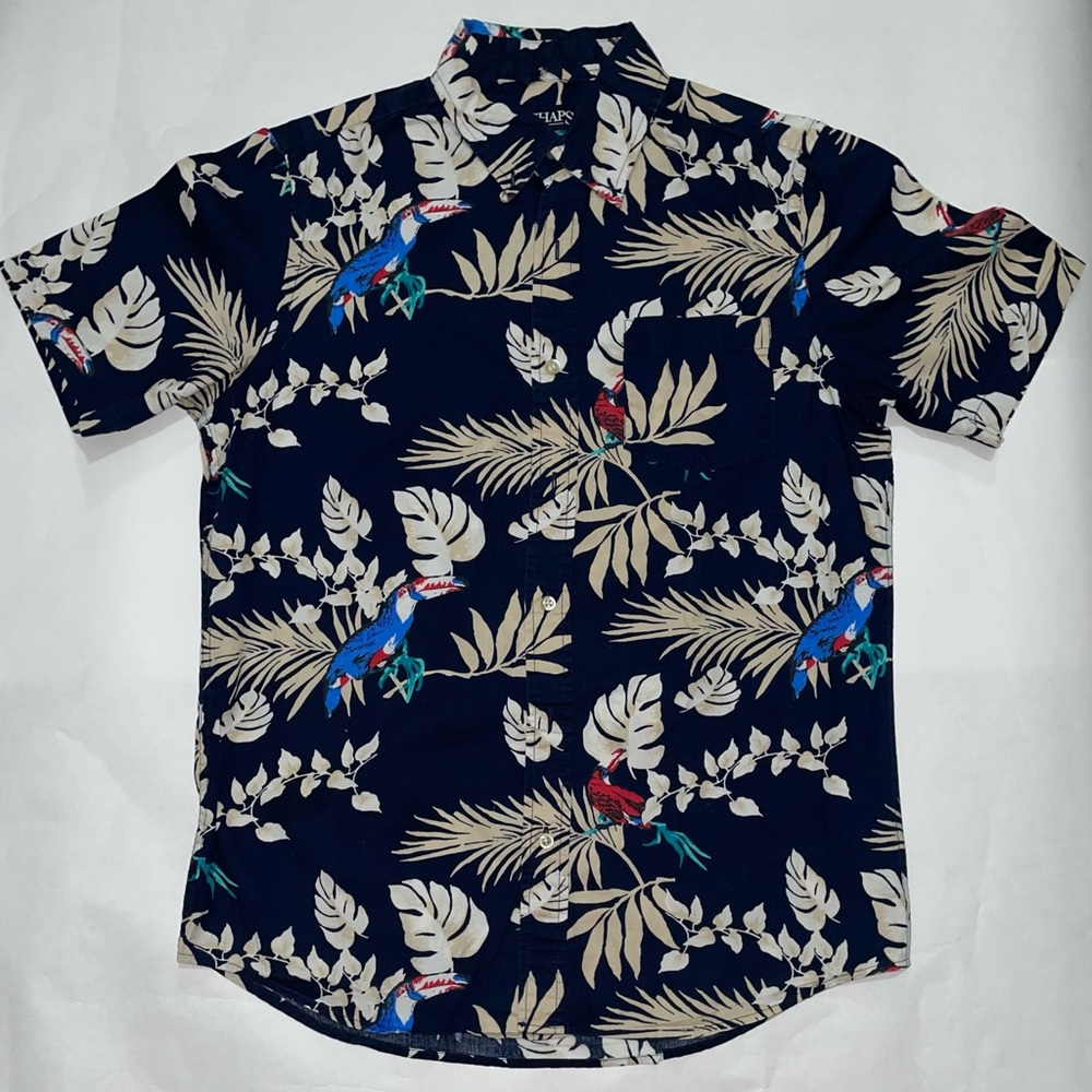 Chaps Short Sleeve Button Up